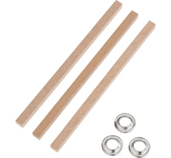 Outdoor wick with base, 3 pcs.