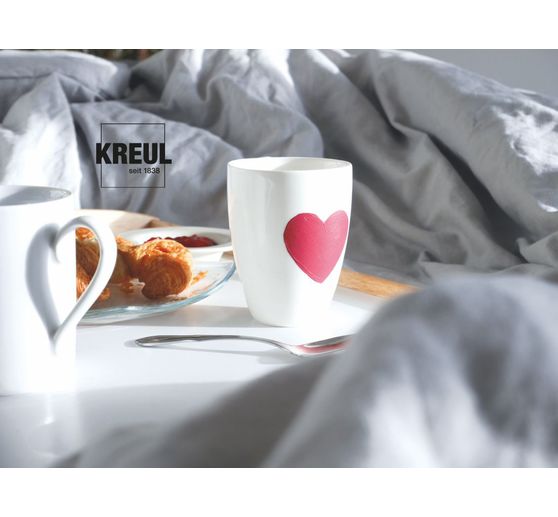 KREUL Glass & Porcelain "Chalky-Set"