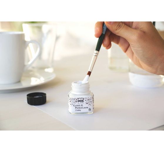 KREUL Glass & Porcelain "Chalky-Set"