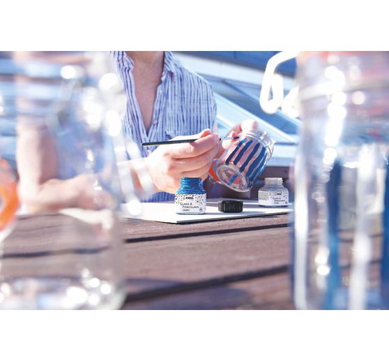 KREUL Glass & Porcelain "Chalky-Set"