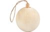 Holz-Weihnachtskugel