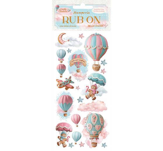 Rub On Transferfolie "Candy Christmas"