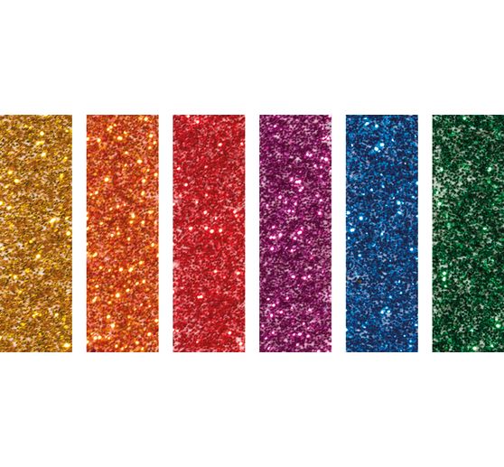 Bio-Glitter "Mini Farbmix", 6 x 2 g
