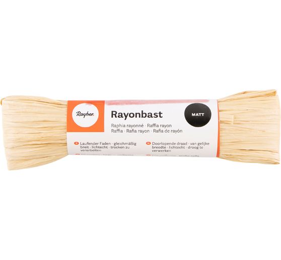 Rayonbast, matt