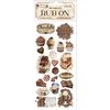 Rub On Transferfolie Coffee and Chocolate" Sweet Moments
