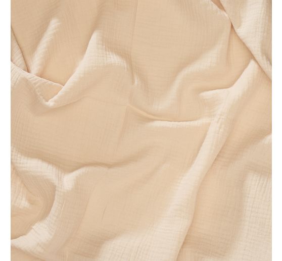 Muslin cotton fabric "Uni"