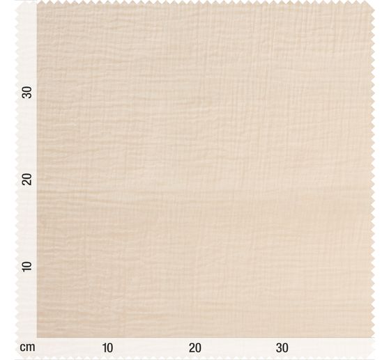 Muslin cotton fabric "Uni"