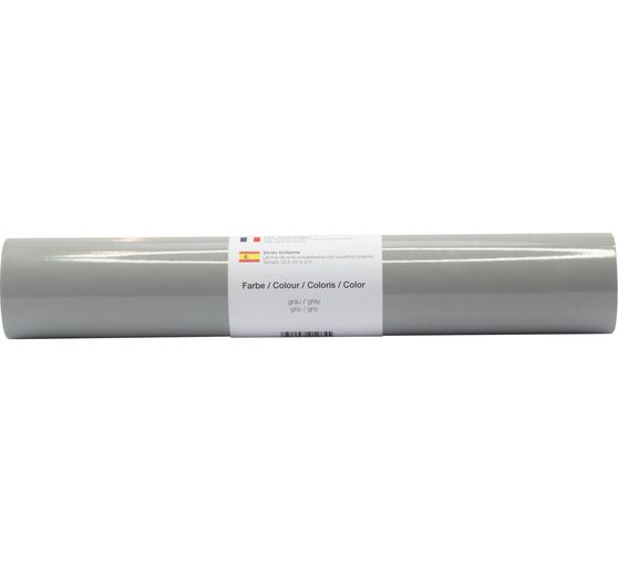 Self-adhesive vinyl film glossy