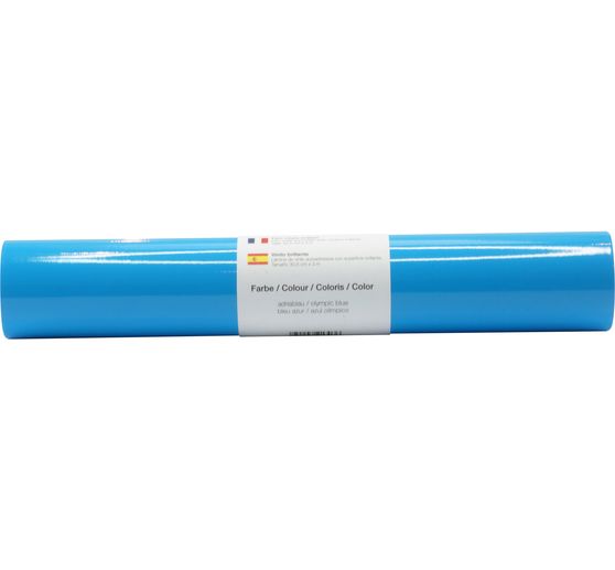 Self-adhesive vinyl film glossy