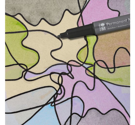 Marabu Acryl Color Squeegee Art Set