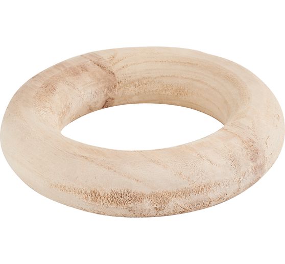 Wooden ring, natural