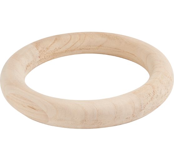 Wooden ring, natural