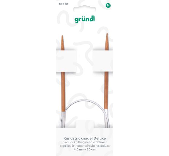 Gr&uuml;ndl Deluxe Rundstricknadel