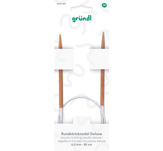 Gr&uuml;ndl Deluxe Rundstricknadel