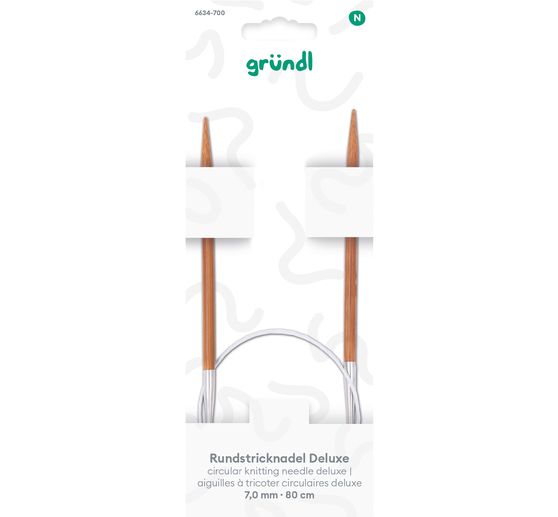 Gr&uuml;ndl Deluxe Rundstricknadel