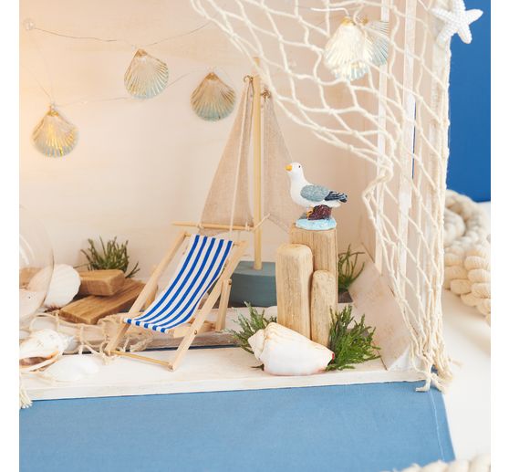 Shell garland with pearls