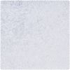 Panne velvet fabric White