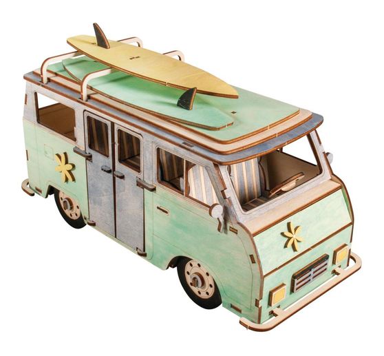 Wood building kit "Camper van"