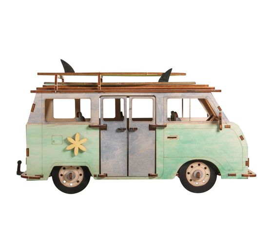 Wood building kit "Camper van"
