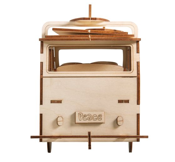 Wood building kit "Camper van"