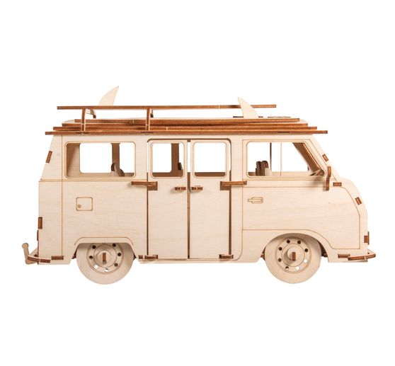 Wood building kit "Camper van"