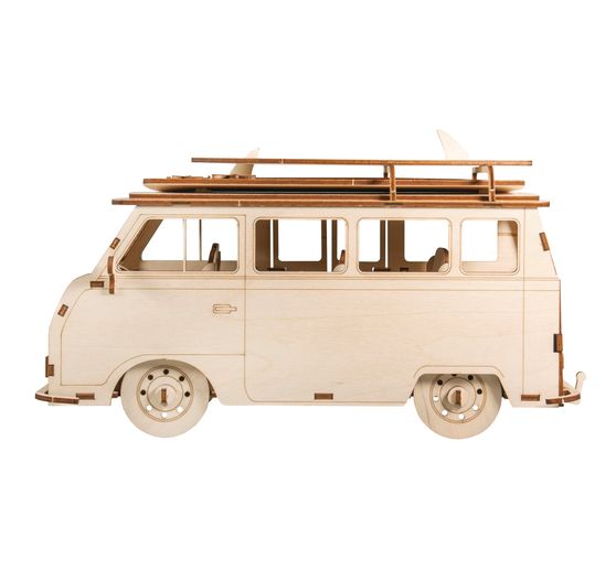 Wood building kit "Camper van"