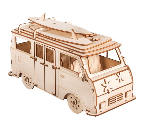 Wood building kit "Camper van"