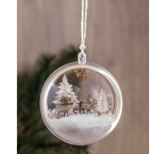 Wooden stick motif "Reindeer