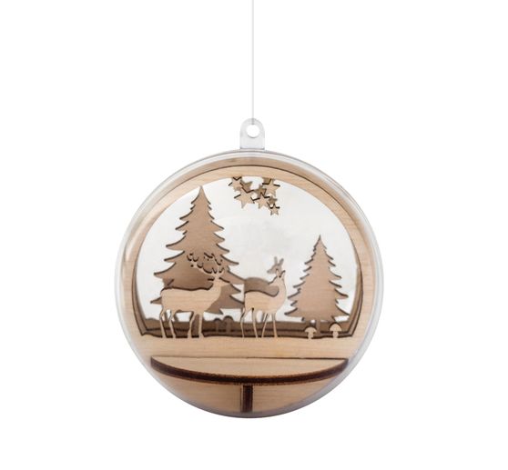 Wooden stick motif "Reindeer