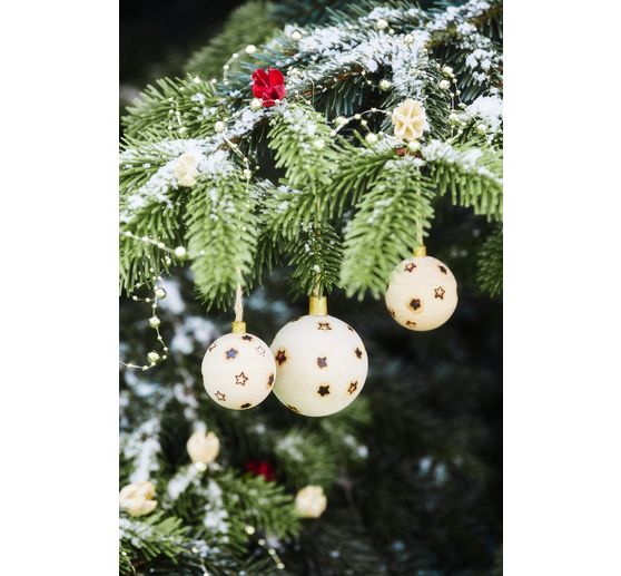 Holz-Weihnachtskugel