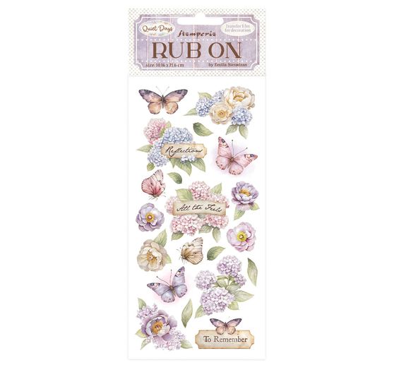 Rub On Transferfolie "Quiet Days"