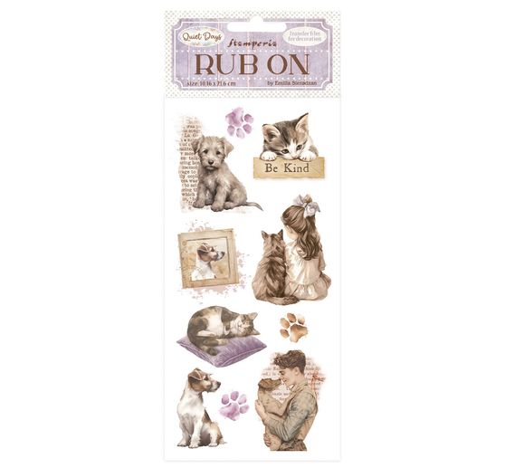 Rub On Transferfolie "Quiet Days"