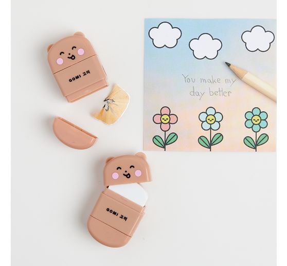 Radiergummi mit Anspitzer