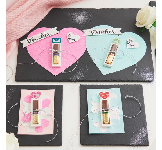 Glitterpapier "Candy Mix"