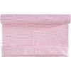 B&uuml;ndchenstoff 1x1 Rippe "Streifen 3 mm" Rosa-Wei&szlig;