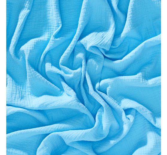 Muslin cotton fabric "Uni"