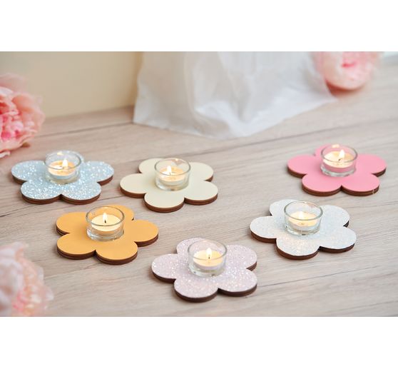 VBS Tealight holder "Flower"