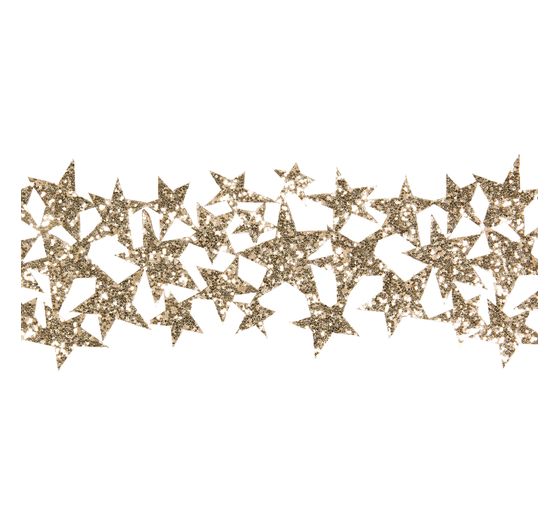 Glitterband "Sterne"