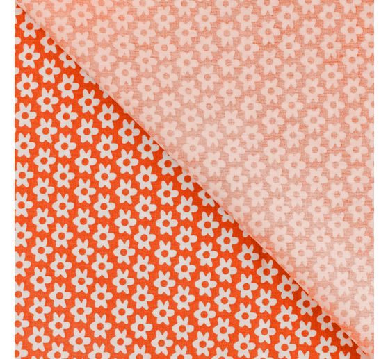 Baumwoll-Stoff Popeline "Daisy"