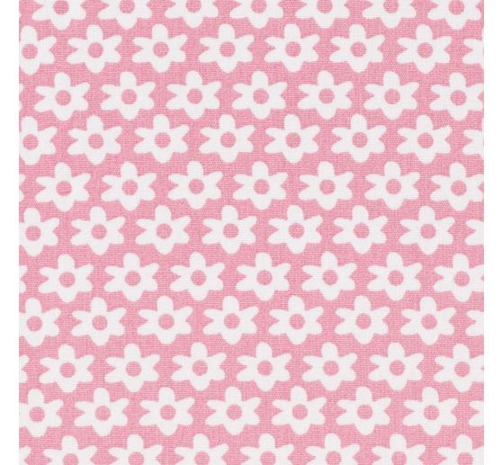 Cotton poplin fabric "Daisy"