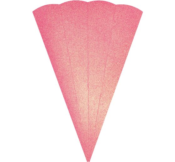 School cone blank "Glitter"