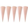 School cone blank "Glitter", 5 pieces Rose