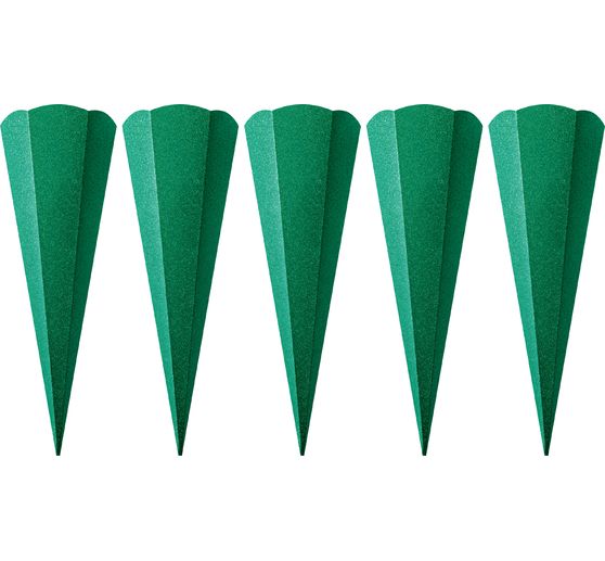 School cone blank "Glitter", 5 pieces