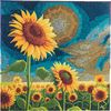 Diamond Painting "Crystal Art Kit", 30 x 30 cm Sunflowers