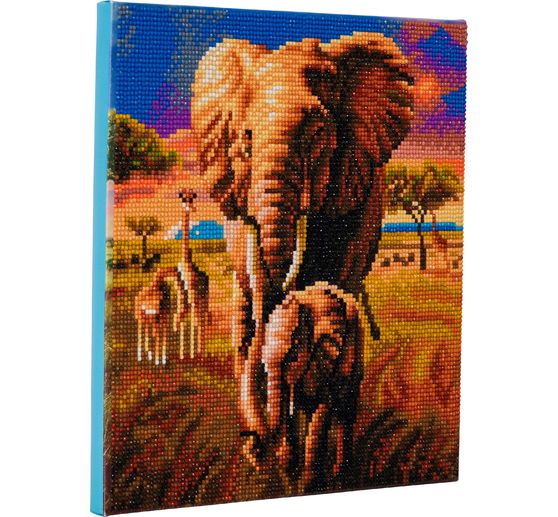 Diamond Painting "Crystal Art Kit", 30 x 30 cm