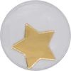 Wiggle eyes self-adhesive "Stars", &Oslash; 35 mm Gold