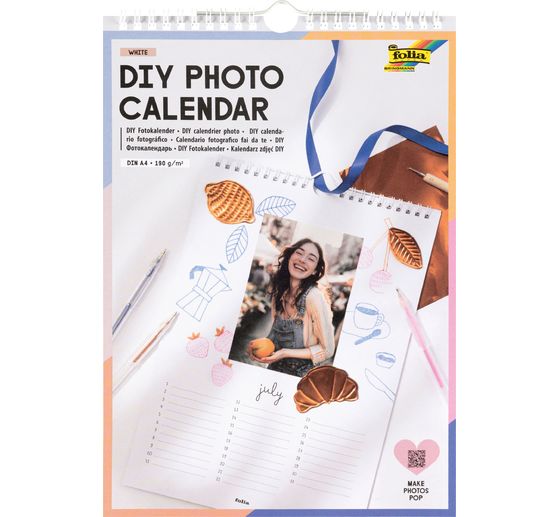 DIY Fotokalender "White"