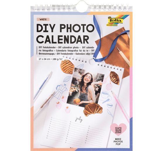 DIY Fotokalender "White"