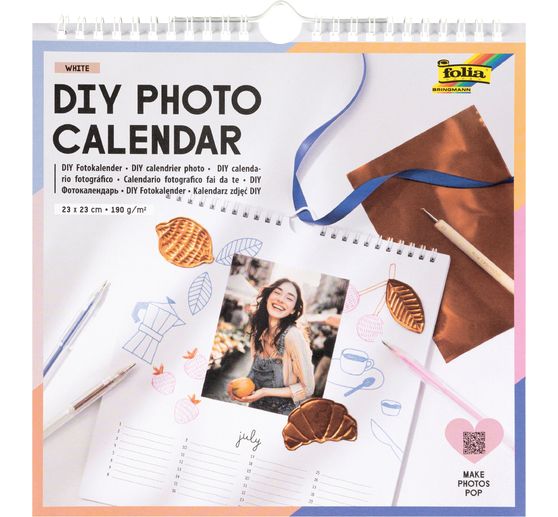 DIY Fotokalender "White"
