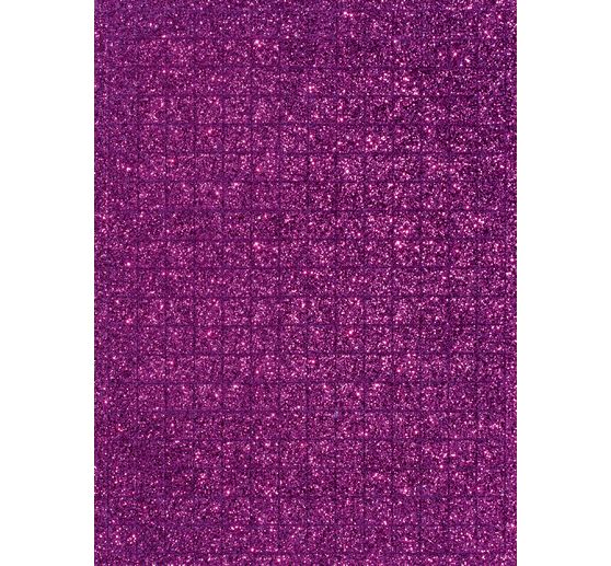 Foam rubber mosaic, self-adhesive